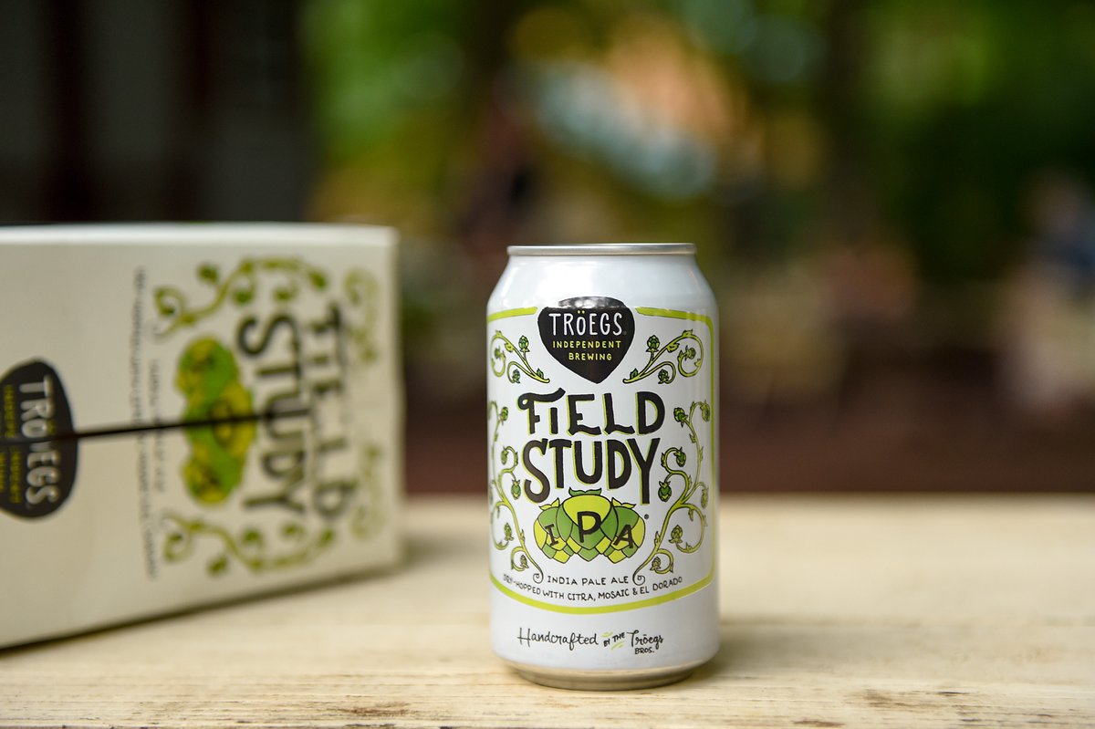 TroegsBeer's tweet photo. In the hop fields we daydream and study, and at the brewery we tinker and test. Field Study is just what we were after: a citrusy, slightly hazy and refreshing summer IPA. https://t.co/7pCitJTMH5 #FieldStudyIPA #Troegs #PAbeer #SummerBetter https://t.co/BUIRE386L5