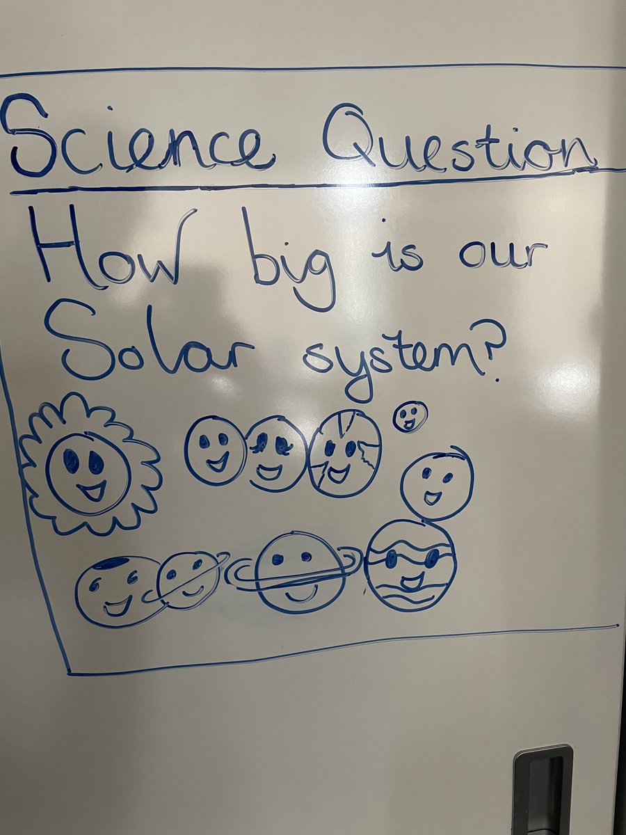 <a href="/p3victoriaedin/">Primary 3 Victoria</a> at <a href="/VictoriaEdin/">Victoria Primary School</a> starting to ask big questions in training for <a href="/GreatSciShare/">Great Science Share for Schools</a>.  They have been researching by listening to <a href="/ProfBrianCox/">Brian Cox</a>, <a href="/Cmdr_Hadfield/">Chris Hadfield</a> and Dr Maggie Aderin-Pocock <a href="/BBCScotLearn/">BBC Scotland Learning</a> - Great Work