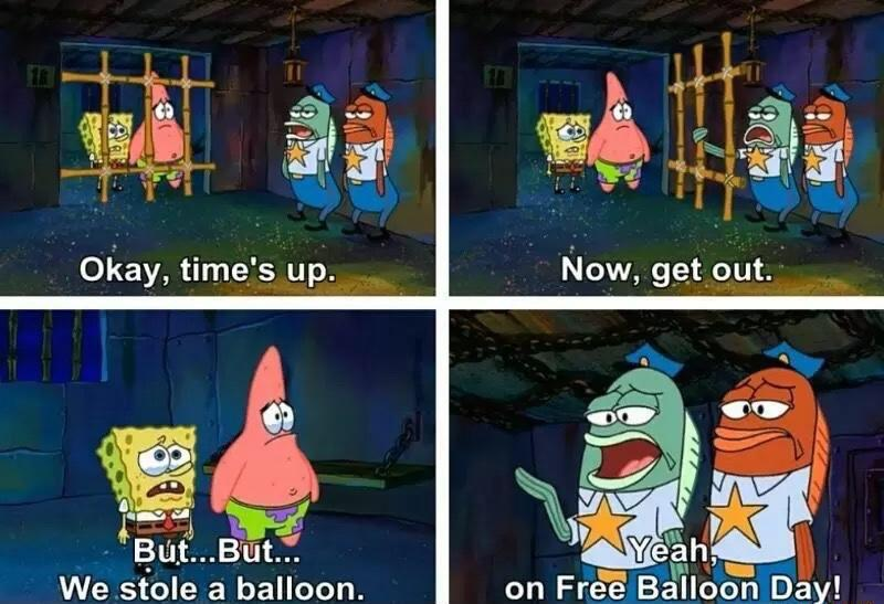 RiseFallNickBck's tweet photo. The SpongeBob episode "Life of Crime" premiered 21 years ago today!

A classic. https://t.co/hsK9sfId5p