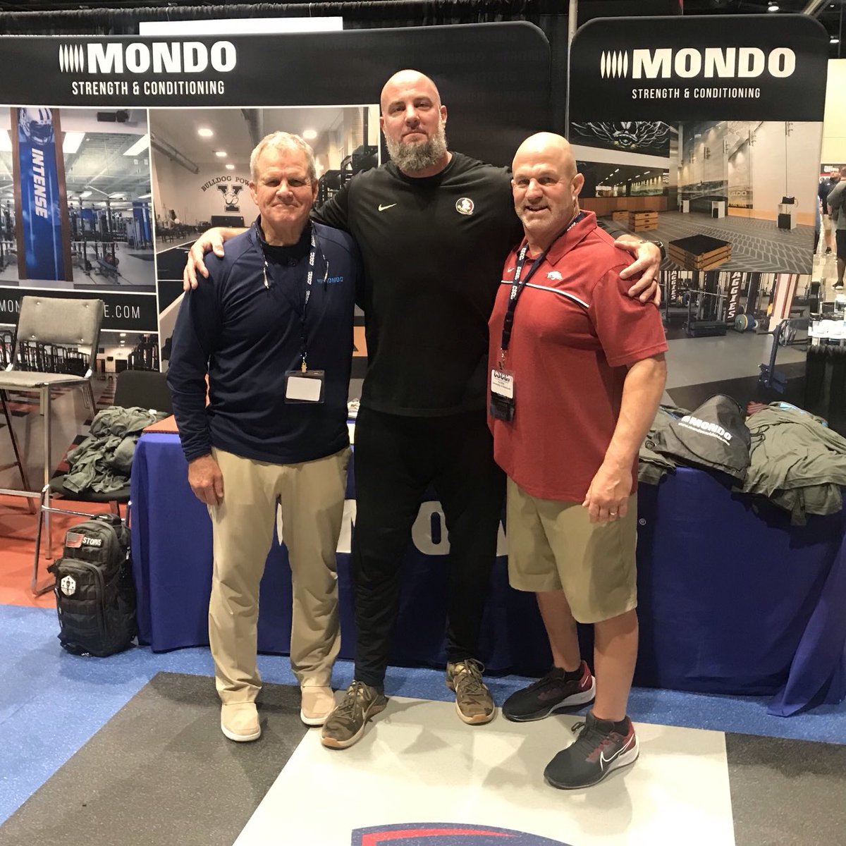perf_surf's tweet photo. Great spending time with @MondoSport_USA⁩ ⁦@mondostrength⁩ and our some of our clients at the ⁦@theCSCCa⁩ Conference in OKC this week.  
⁦@coachellis6⁩ Josh Storms https://t.co/CCK1NI41q7