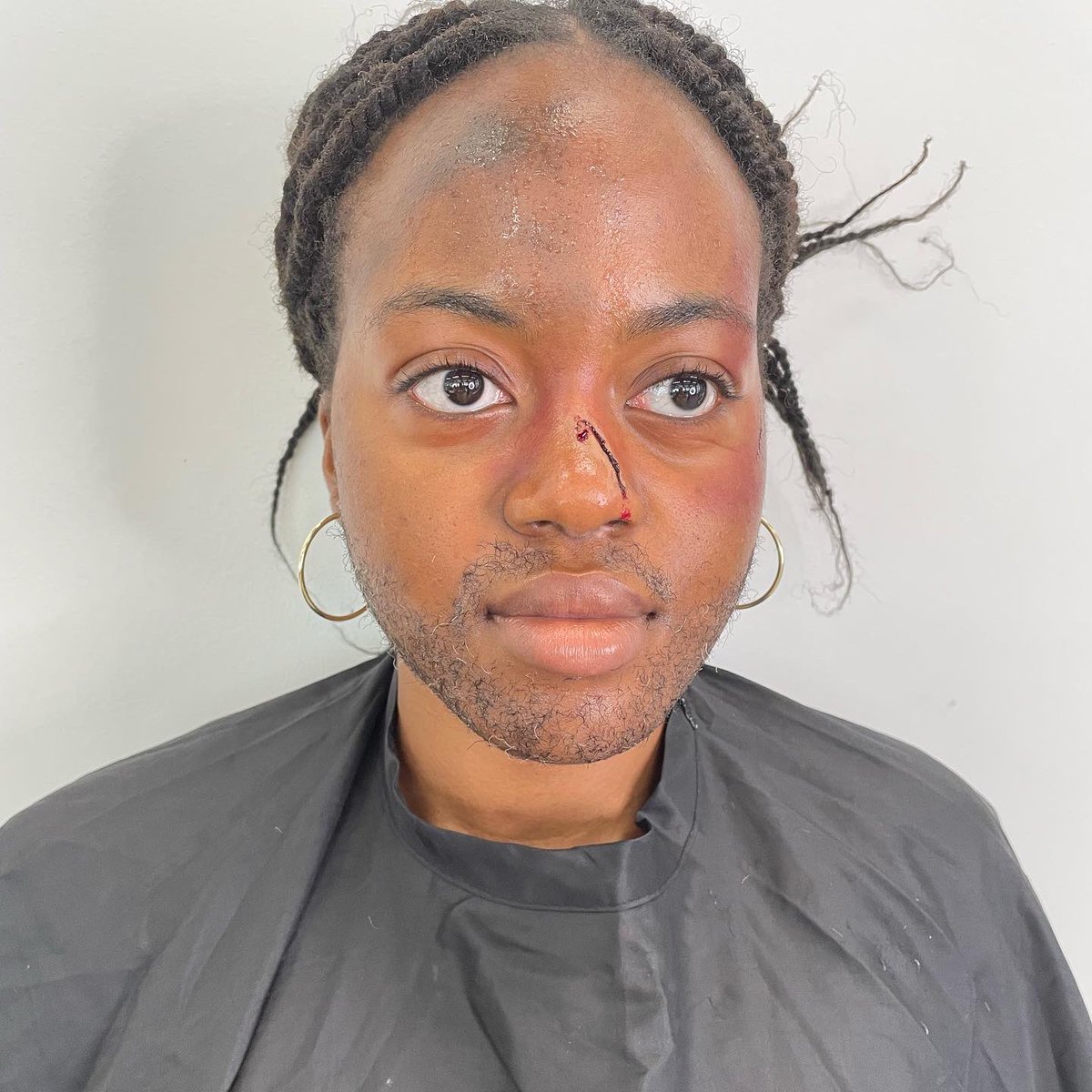 Powderpuff_Room's tweet photo. Loved working with the media students at @UniNorthants to create this male airplane crash victim! Thanks to Niyin for being a fantastic model!
#makeup #makeupartist #mua #sfxmakeup #sfx #woundmakeup #femaletomalemakeup #charactermakeup #makeupstudent #uon #unilife #northampton https://t.co/0x22odLVj5