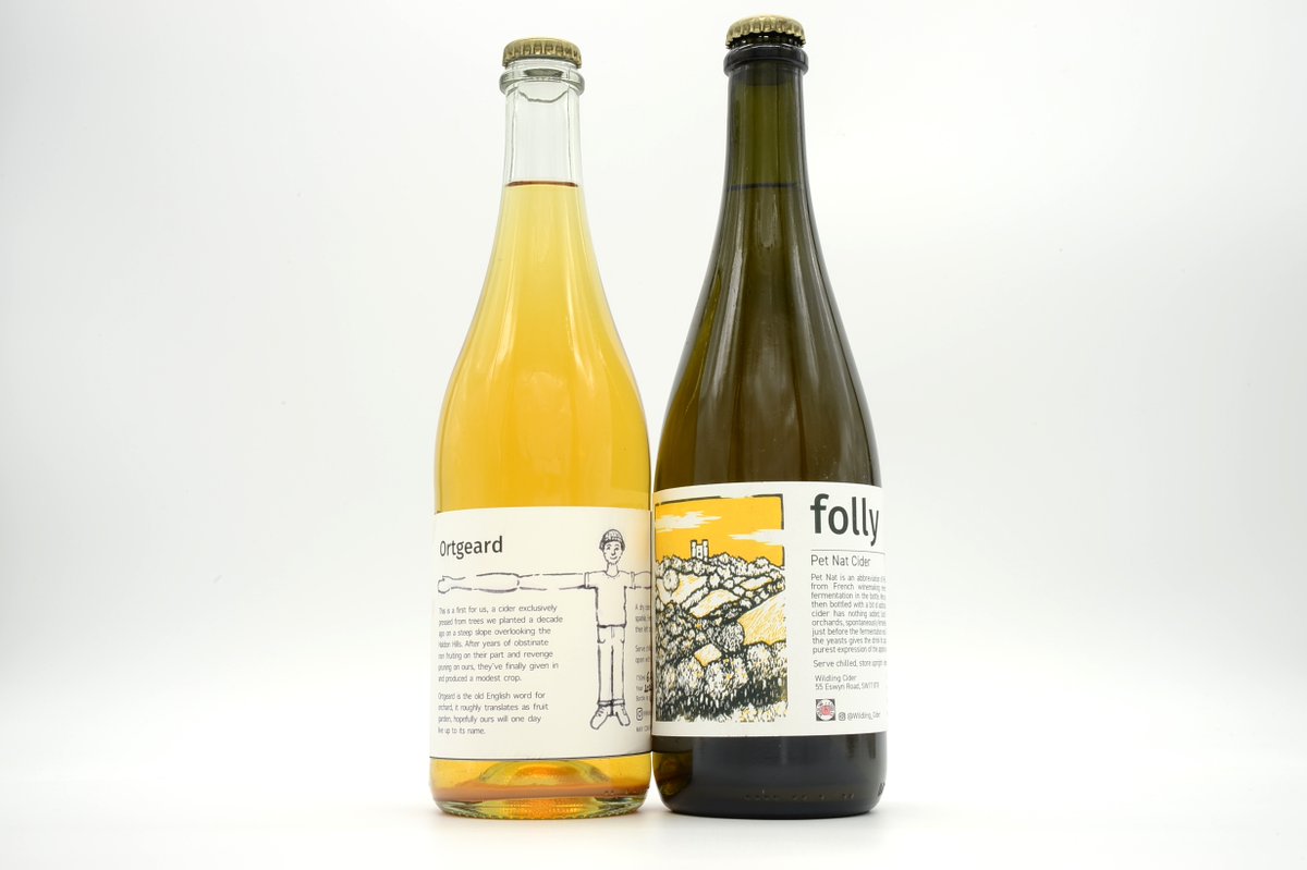 Super chuffed to be stocking these small batch, full juice, wild yeast fermented ciders from <a href="/Wildlingcider/">Tom</a> . If you like low intervention ciders, these are great ones and made on a super low scale. 

elstonandson.co.uk/wildling-cider/

#cider