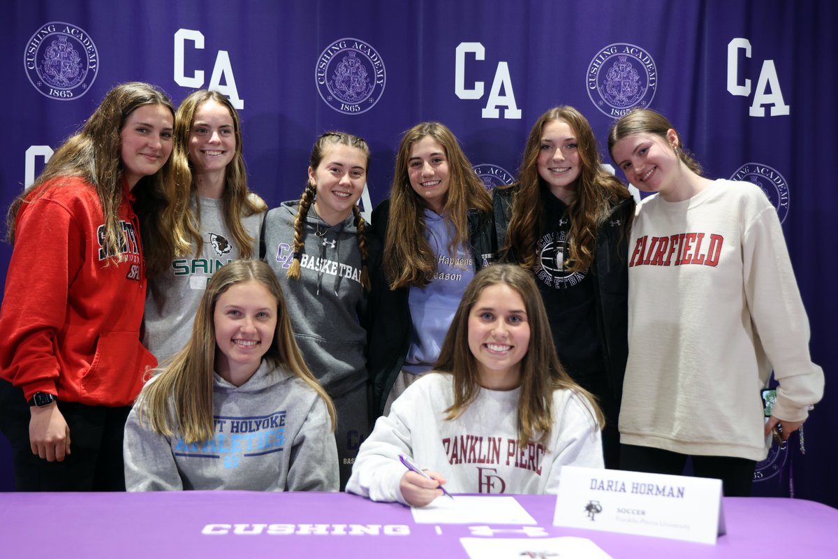 Girls' Soccer | Cushing Academy tweet media