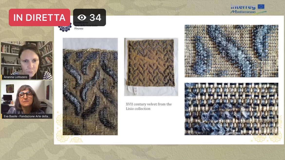 Our “Sustainability of Textile Heritage Know How” online workshop has started 👕🧵♻️
Follow us streaming here!
fb.me/e/2qUkwBC0q
#MadeinMED @MEDProgramme <a href="/MEDSocialcreat/">Social&CreativeMED</a>