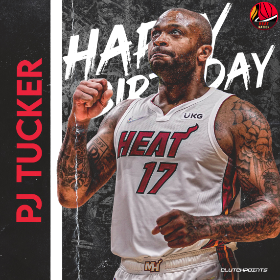 Heat Nation, let\s all wish P.J. Tucker a very Happy Birthday 