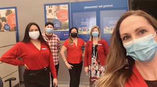BMO Peace Tree Branch is wearing red today to remember and honor Missing and Murdered Indigenous Women, Girls, and Two-Spirit People.  #MMIWG2S #RedDressDay 
mmiwg-ffada.ca/final-report/