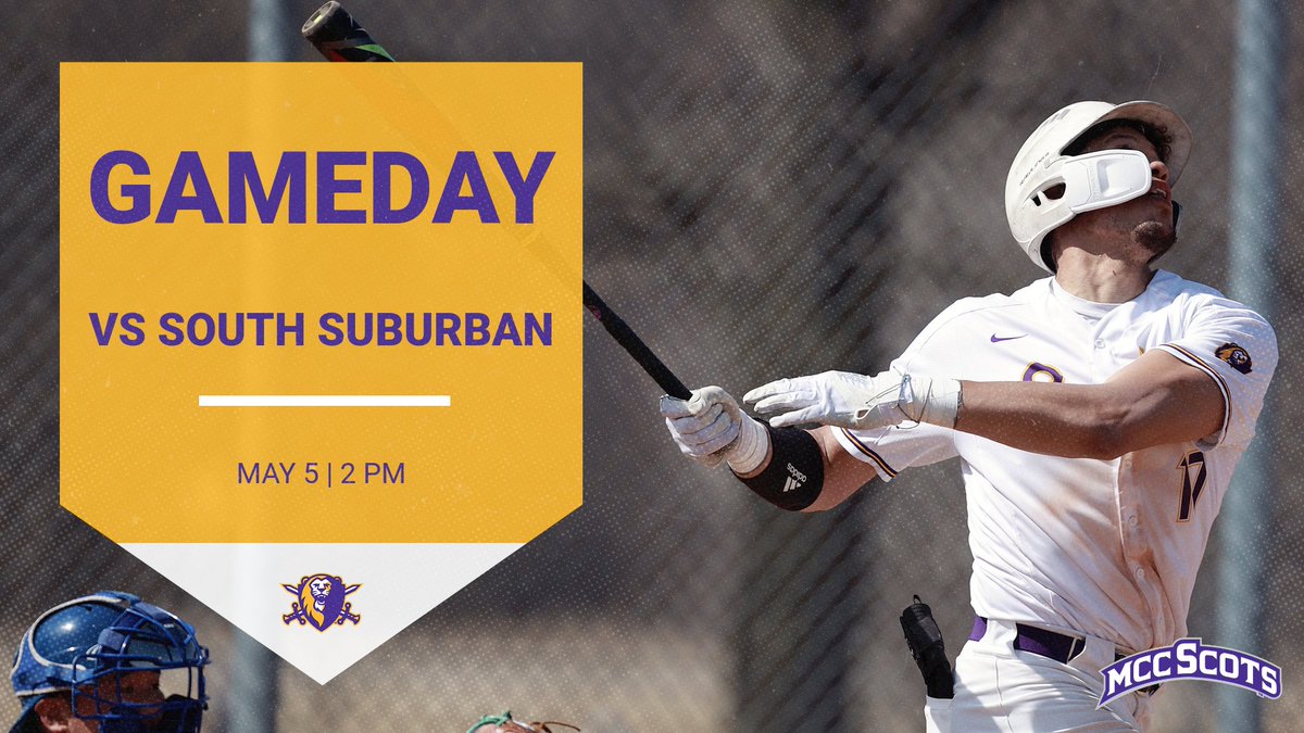 MCCScots's tweet photo. HOME GAMEDAY today with a slight time change!
The Scots will be taking on a very good Bulldogs team today at 2 PM in order to (hopefully) avoid potential rain! Follow along on twitter for live updates of the game!
#GoScots #ScotsBaseball #MCCBaseball https://t.co/RIQVNGha16