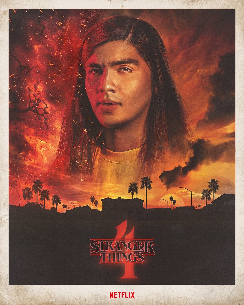 Confira os novos posters de Stranger Things 4.

#StrangerThings