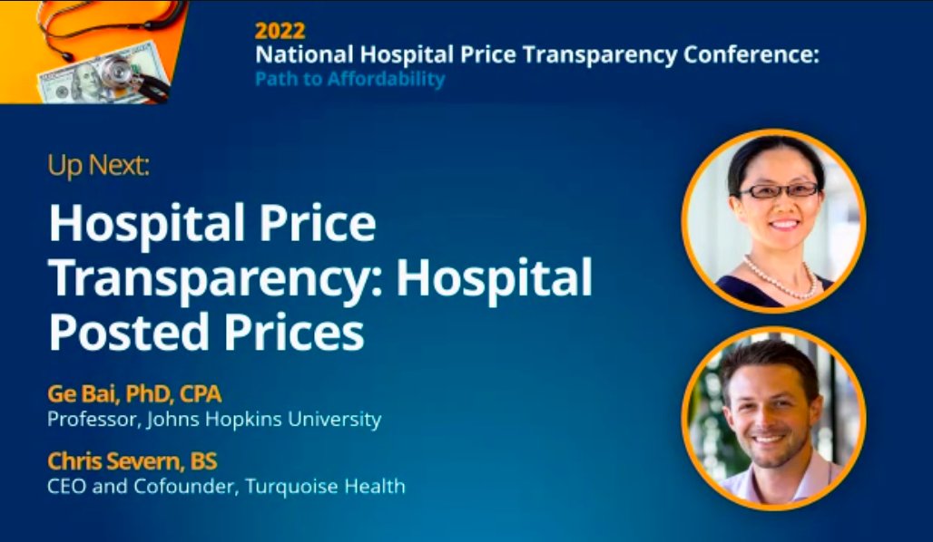 kempann's tweet photo. Employers (and workers) are leaving money on the table, says Prof. Ge Bai @JHUCarey. Insurers aren't getting us a better deal than cash prices in many instances. @GeBaiDC @EmplyrsForumIN #hospitaltransparency https://t.co/6gnjqMMd4w