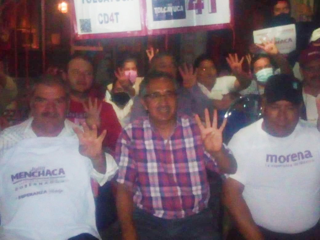 PabloVargasGon6's tweet photo. Un gusto estar el día de ayer con mis amig@s del #CD4T de #Tolcayuca. Dispuestos en participar en el proyecto de Alternancia para que la #4T llegue a #Hidalgo encabezado por @juliomenchaca_ https://t.co/T2q0lpN9be