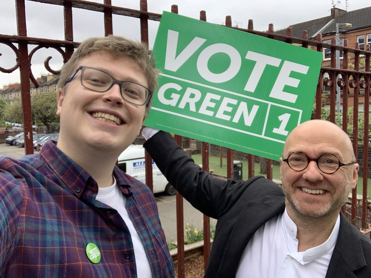 blairanderson35's tweet photo. At least I know I’ve got one vote! 💚🗳

Vote @scottishgreens 1️⃣ before 10pm tonight #ThinkGlobalActLocal https://t.co/j5W0yJULpn