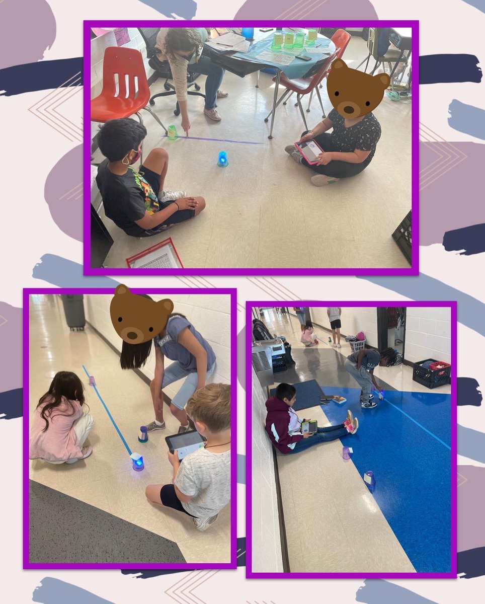 Elem_InnovaSHAN's tweet photo. Check out these 4th grade @Crestview_HCPS cardinals using @Sphero and #spherominis to put their math solutions in order from least to greatest. Fun review for upcoming #SOLtesting #hcpsinnovates @ms_guertin https://t.co/SxfpKxkIjg