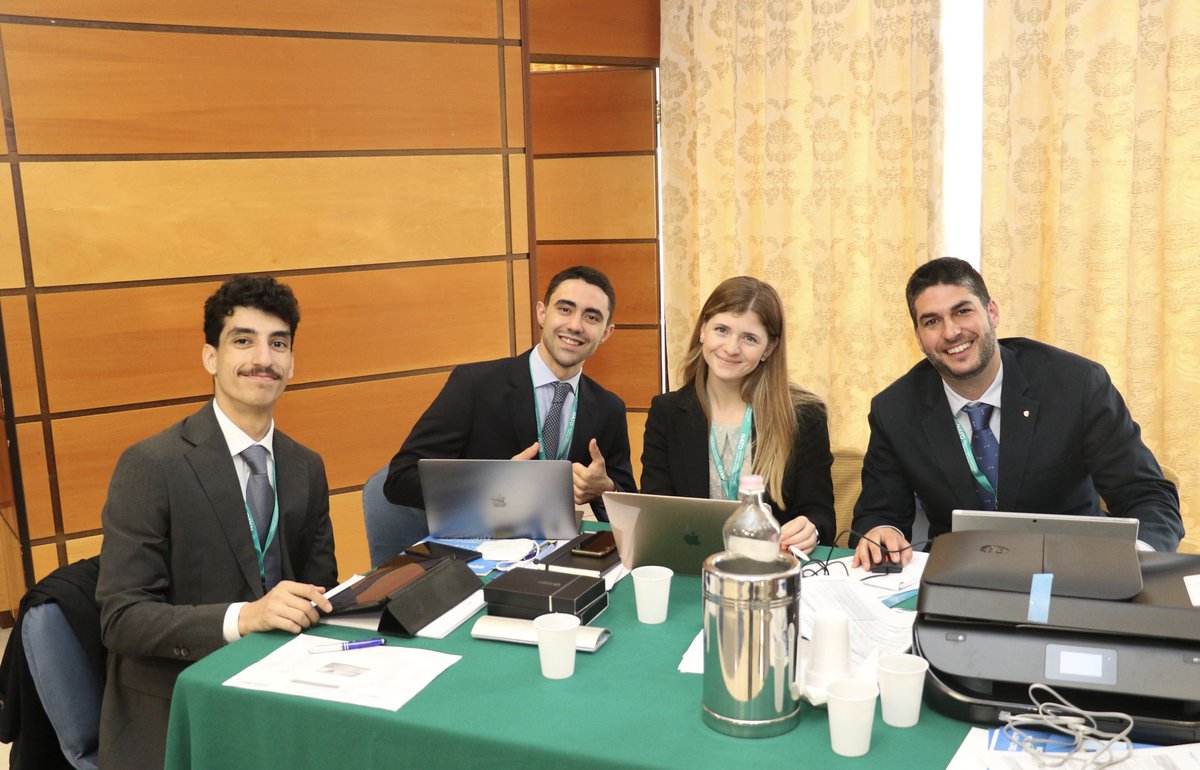 EneaB6's tweet photo. #Team twitter at "Religion, Peace and Security: Challenges and Prospects in the MENA Region" Study Seminar. "Siamo una squadra fortissimi!" https://t.co/A9JK2NW70p