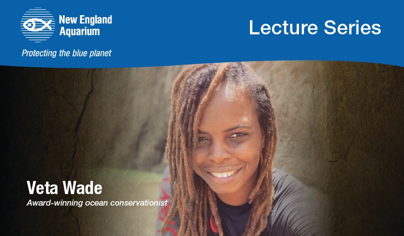 On May 12 at 6:30 p.m., join us for a conversation with ocean conservationist Veta Wade! Wade is the founder of the Montserrat marine conservation program Fish 'N Fins Inc.

Register: bit.ly/2VZOBVB

This lecture is free due to the generosity of The Lowell Institute.