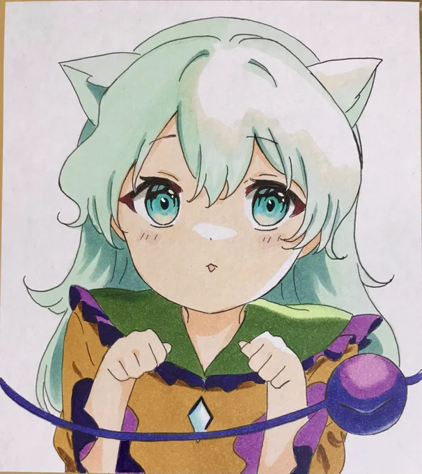 16日目 ねこいし
#東方Project 
#100日チャレンジ 