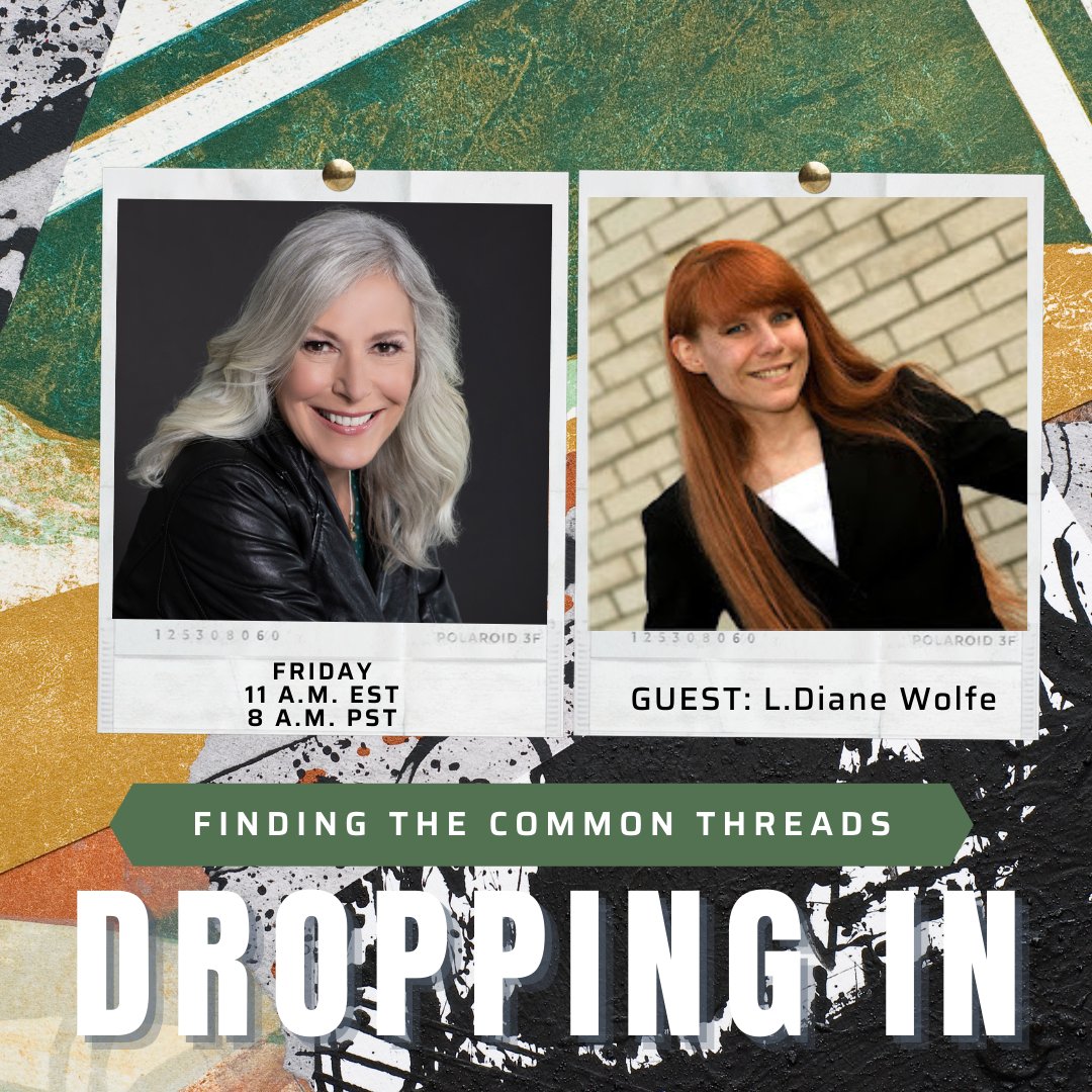 dianedewey's tweet photo. Known as "Spunk on a Stick," this week on Dropping we have author, member of the National Speakers Association &amp; member of "Insecure Writer's Support Group."  L.Diane Wolfe! Join us for a conversation on how you can best navigate your career as an author!
https://t.co/pNZZKBrQgb https://t.co/ekub3Lh9Gu