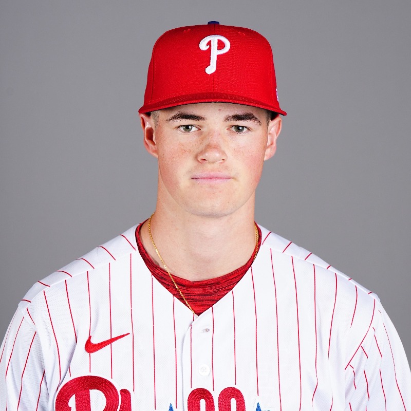 Phillies's tweet photo. Congratulations to Darick Hall, Andrew Painter and Corey Phelan on earning Minor League Players of the Month for April!