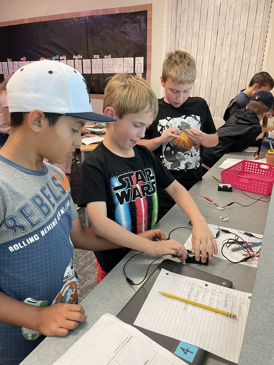 MrsKoch509's tweet photo. Student lead science experiments have this #scienceteacher feeling all the feels! I’m so impressed by these little scientists! @Asharpeteacher @FisherElem #CER #staycurious https://t.co/W6PJa4R6df