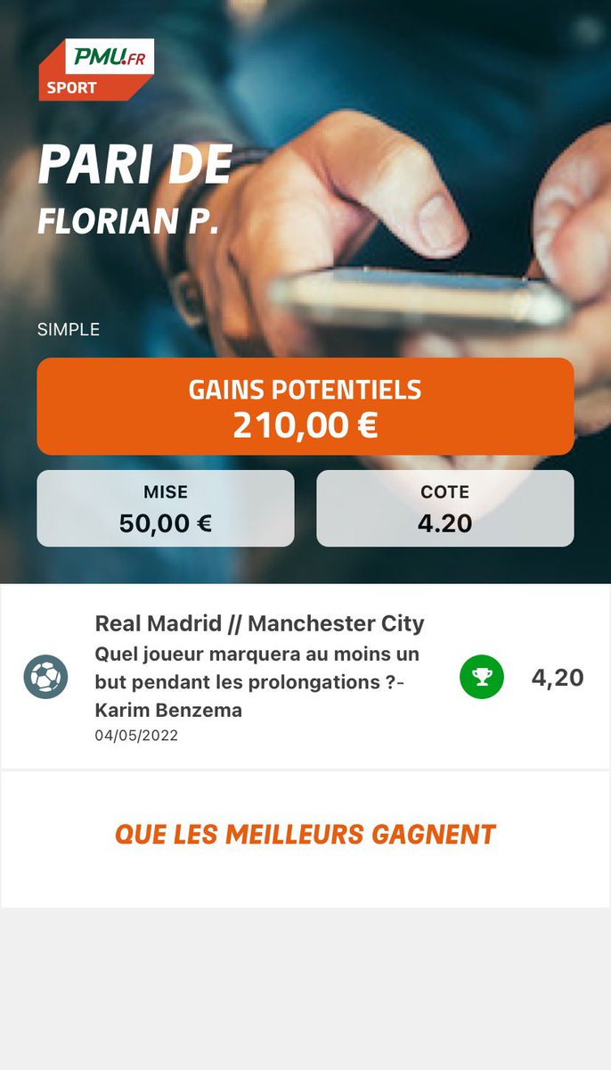 FloPapin's tweet photo. @PMU_Sport HONTEUX !!! 😡😡
23h01 je joue Benzema buteur, le penalty n’avait toujours pas été sifflé ! 23h03 but de Benzema ! Mon pari et donc gagnant, 23h30 l’argent était sur mon compte PMU ! 1h37 Il me rembourse en me disant que mon pari est considéré comme pari tardif.. https://t.co/D52WpF1gBJ