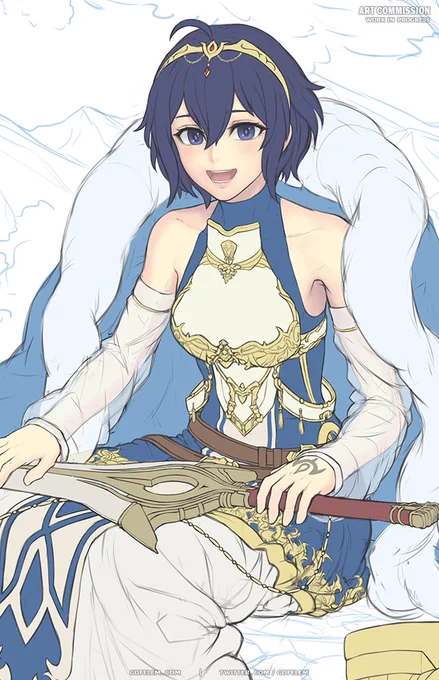 Exalt Morgan wip [commission] ( ˵'◡` )
#FireEmblem #ファイアーエムブレム 