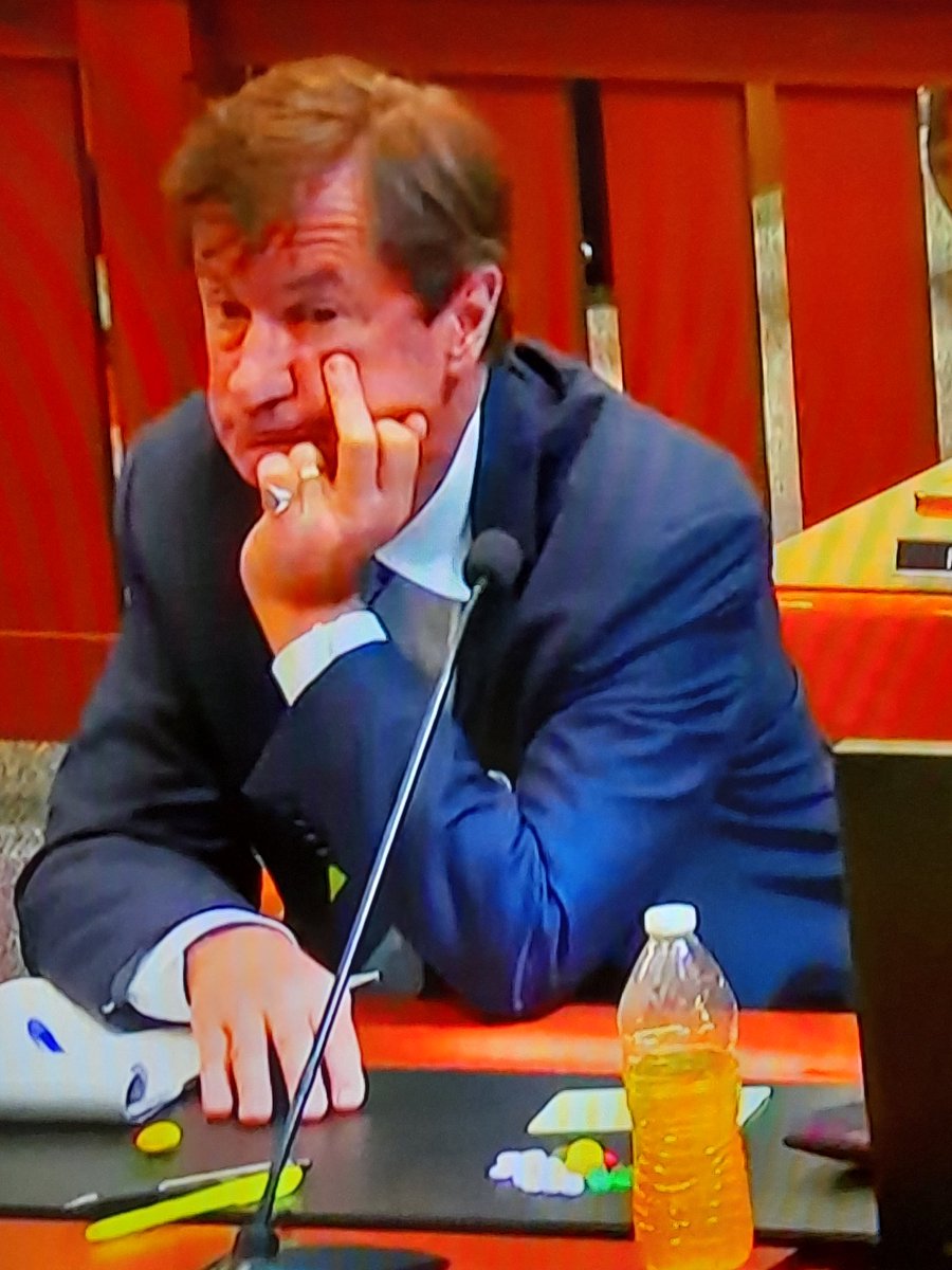 LisaDan24031629's tweet photo. Johnnys lawyer letting amber know what he thinks of her 😂#AmberHeardlsALiar #JohnnyDeppVsAmberHeard #JusticeForJohnnyDepp https://t.co/XccF6Iy6Gr