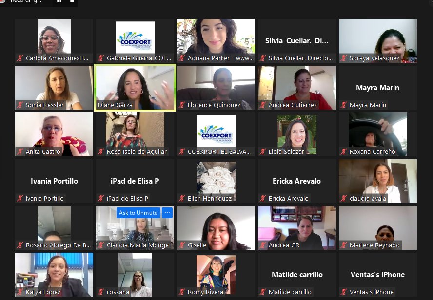 Silvia Cuéllar, Directora Ejecutiva de #COEXPORT explica que el principal objetivo de este programa es formar una Red de Mujeres líderes a nivel REGIONAL, que impulsen a otras mujeres a que consoliden sus proyectos #Exportadores, así como la formación de nuevas líderes.