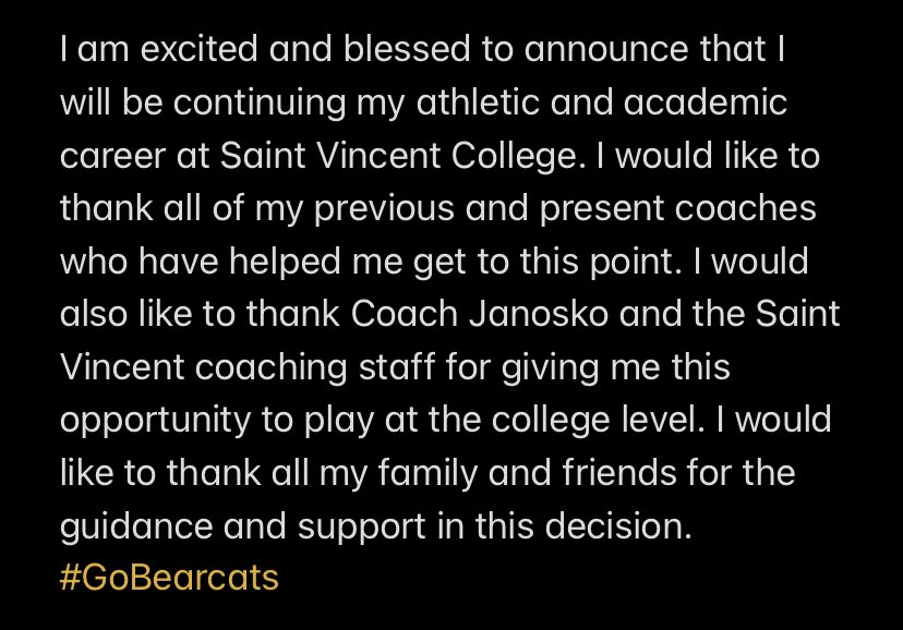 tylerfern24's tweet image. I am excited to announce my commitment to further my athletic and academic career at Saint Vincent College. Thank you to everyone who has helped me in this process and can’t wait for the future! @BaseballSVC @CoachLynn_BSB @AuroraBaseball @T3_Warhawks