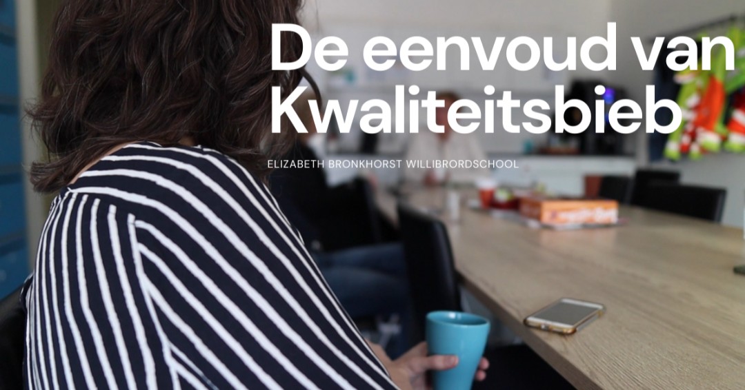 'Je hebt geen handleiding nodig voor Kwaliteitsbieb. Het is gewoon ideaal en je kunt gewoon gaan klikken en aan de slag gaan', aldus Elizabeth Bronkhorst schoolleider in opleiding bij de Willibrordschool. 

Meer weten? ow.ly/Vcsa50J0jyO