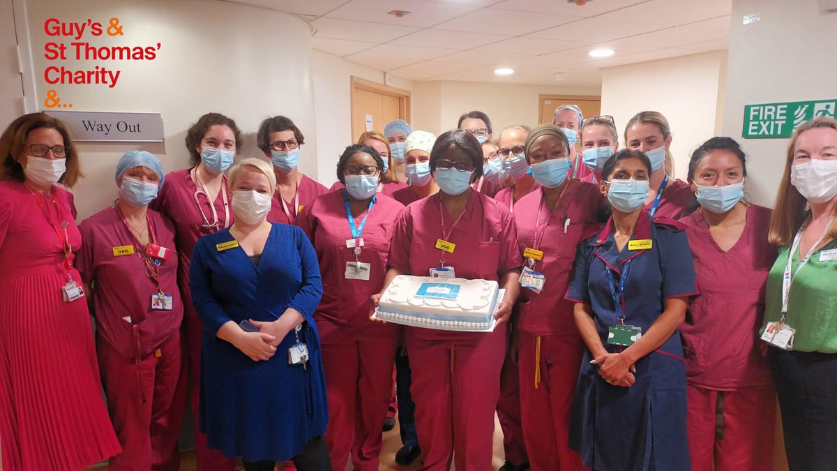 GSTTCharity's tweet photo. It’s International Day of the Midwife, and we’re celebrating the exceptional care delivered by the incredible maternity team at @gsttnhs. We’ve delivered cakes to midwives across the Trust today, as a small token of our thanks 🍰 Happy #IDM2022! https://t.co/aB7j2jwEDM