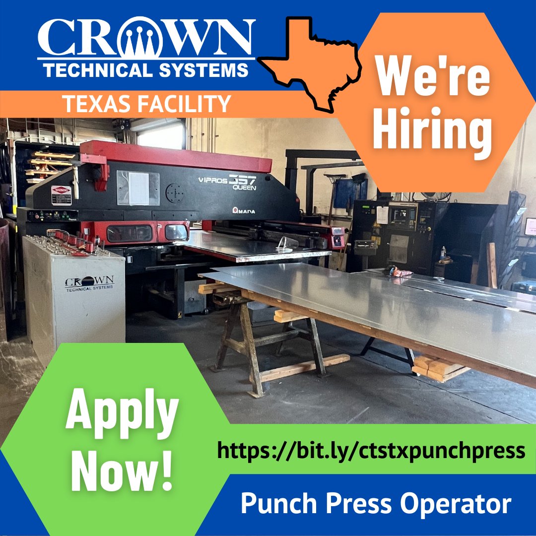 CTS on Twitter "Our Garland, Texas facility has an open opportunity