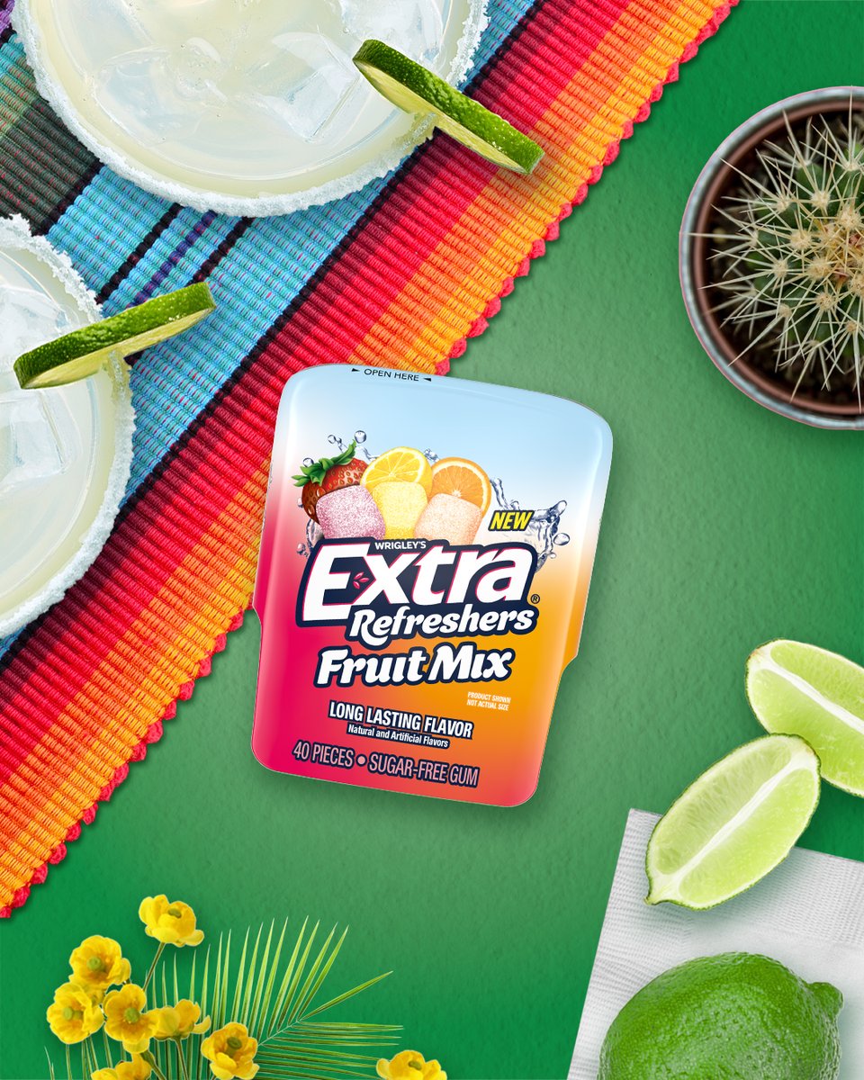 Cinco De Mayo and EXTRA Refreshers go together like...I don’t know, they just go together well!