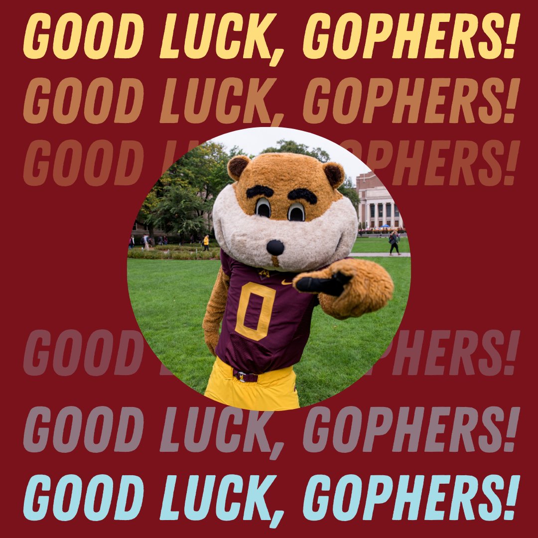 Finals start today, Gophers! We know you will do your absolute best and wish you all the luck! If you need any last-minute studying, test-taking, or general school tips, visit success.umn.edu! #umnsuccess #umn