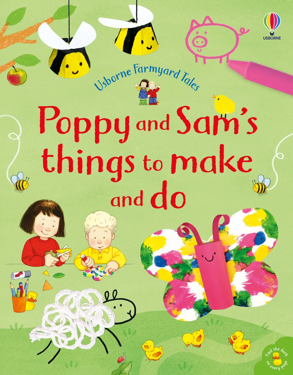 toppsta's tweet photo. "My daughter really enjoys this book. Itβs a mix of activities that are all easy to achieve and some she can busy away with on her own... all with materials you probably already have in the house."
Read more reviews: https://t.co/ChyqJ7A4hY
@Usborne #PoppyAndSam https://t.co/JQJjzIZztH