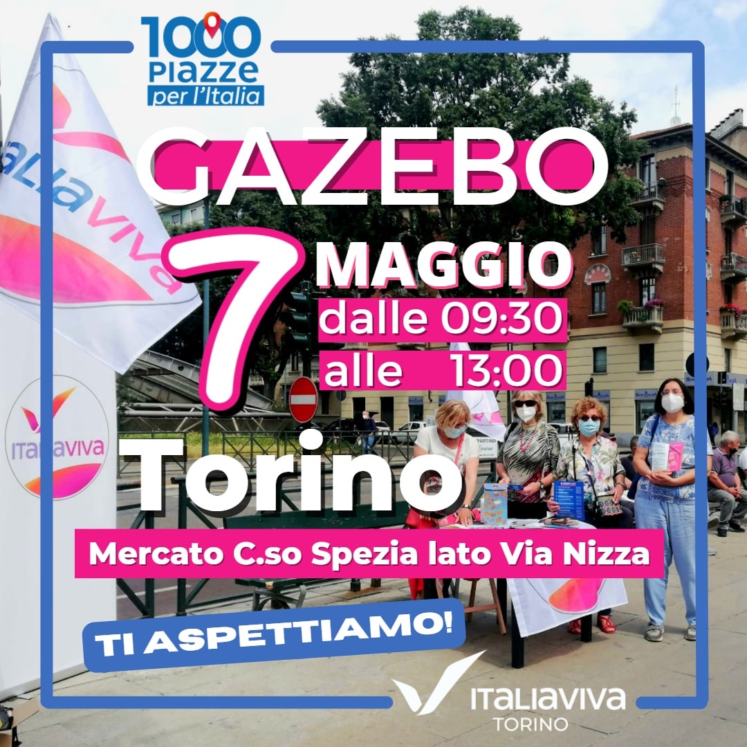 italiavivaTO's tweet photo. 🟦📣 Torino in piazza❗️
🔷️ Sabato 7 maggio, dalle ore 9:30 alle 13, Italia Viva Torino sarà al mercato di https://t.co/MkQArgeUSs Spezia, lato Via Nizza con un nuovo appuntamento organizzato nell'ambito della iniziativa #1000piazzeperlItalia
#territorio #pertorino
@ItaliaViva https://t.co/d7smOHLa7H
