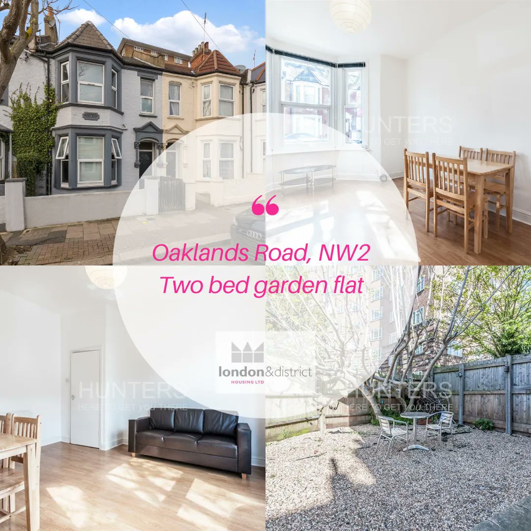 Just let - two bed garden flat - Oaklands Road NW2 Thanks @WestHampsteadHunters 
#property #lettings #lettingproperty #london #propertyinvestment