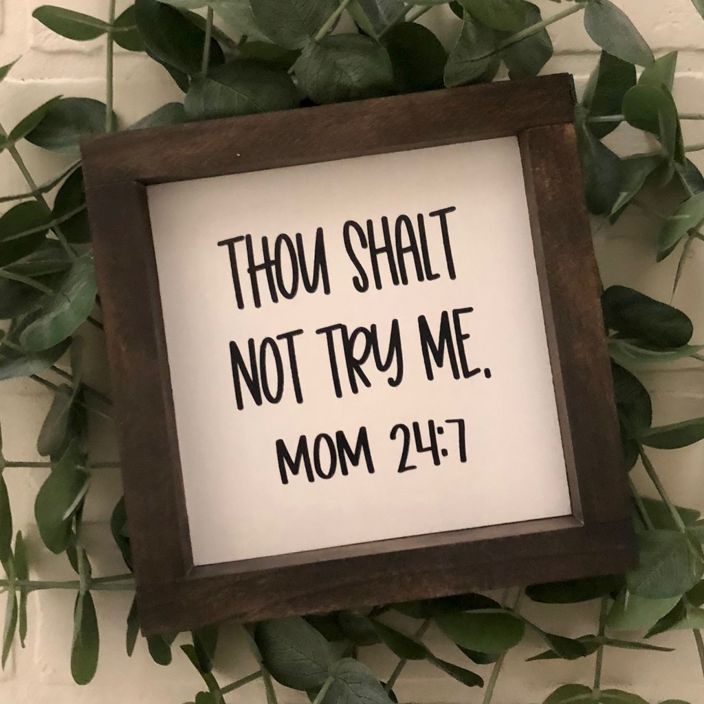 primhp's tweet photo. 😃😃😃

#thoughshaltnottryme #mothersday #maker #americanfarmhouse #americanfarmhousestyle #farmhousesigns #rusticfarmhouse #modernfarmhouse #cottagefarmhouse #farmhousecottage #farmhousecharm #countryliving #farmhouseliving #farmhousedecor #woodsign #woodsigns #lsmercantile https://t.co/prDFmihiTa