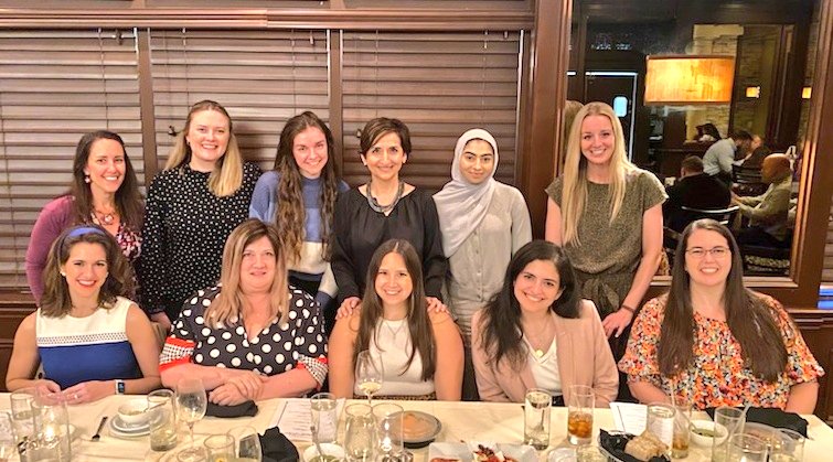 IBD_Afzali's tweet photo. My heart is smiling. A table full of strong, inspiring ladies and mentees. Proud of each one of them and fortunate our paths crossed. I will continue to be your biggest fan! ✨️ @APNDMD @Buckeye4IBD @AylahK1 @ilaydansennn @FaridaWEid @Muslimainmed (missing @Nisha_B_Patel) https://t.co/t0DjTRc2Vk