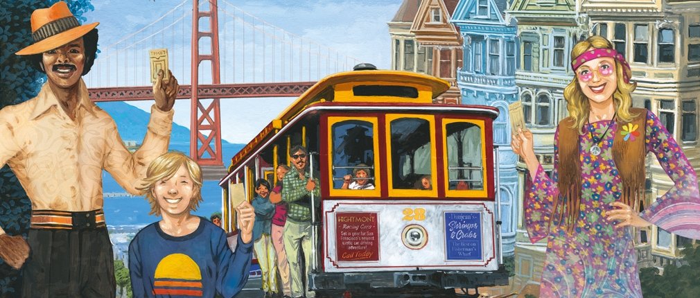 AsmodeeItalia's tweet photo. Ticket to Ride attraversa il Golden Gate Bridge con l’edizione San Francisco https://t.co/oY8oSw3V6J https://t.co/xWta610zcP