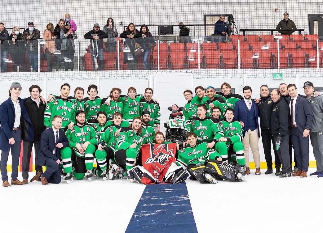 CougarsHockey's tweet photo. It takes a COMMUNITY! 

On behalf of the Cobourg Cougars we want to THANK everyone who has helped us and supported us this season. We are eternally grateful and could not have done it without you all

Please read our full release here:https://t.co/gBueSj45ij

📸 - OJHL Images https://t.co/yAPd10FRIv