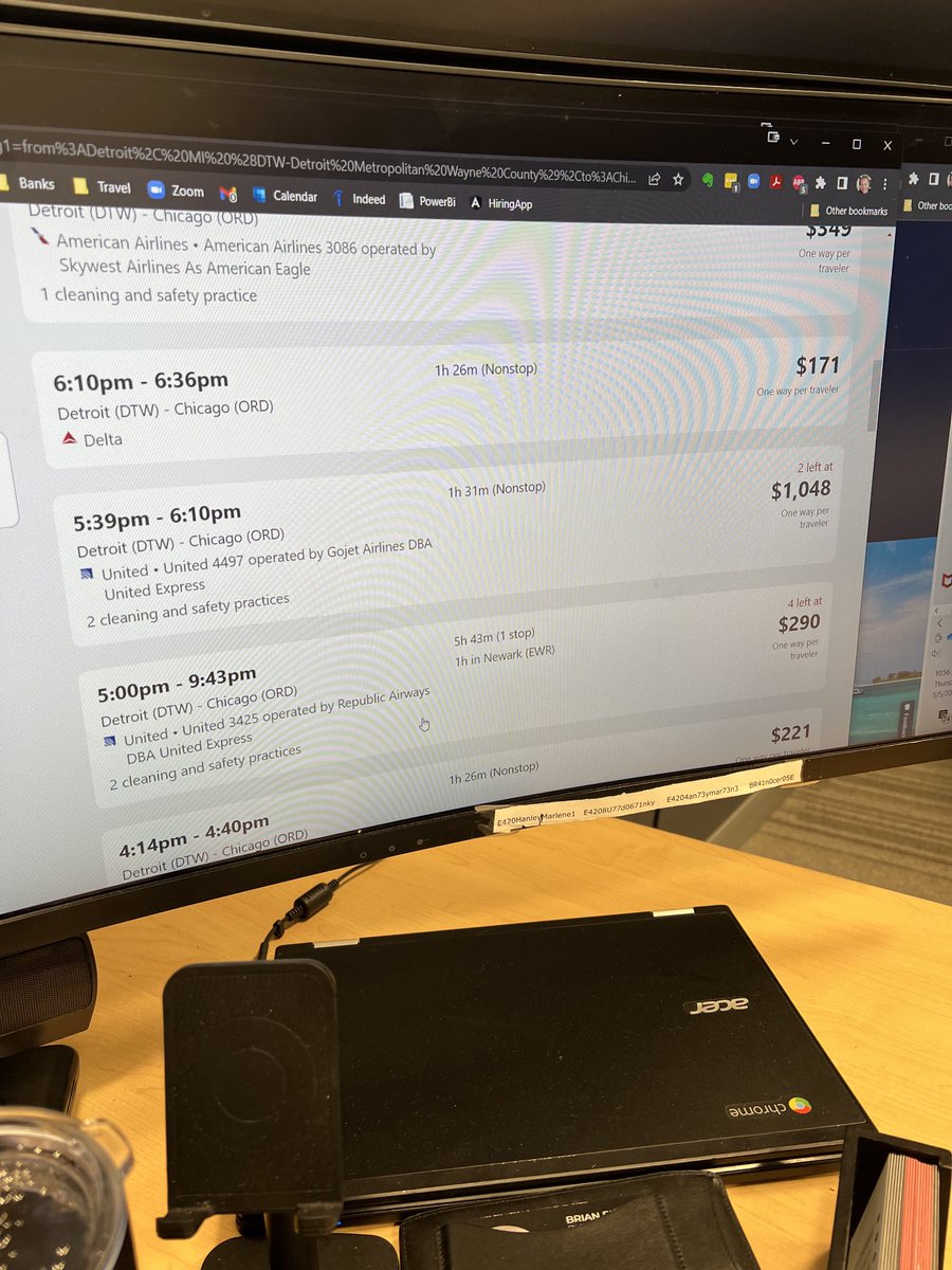 Gouging by <a href="/united/">United Airlines</a>