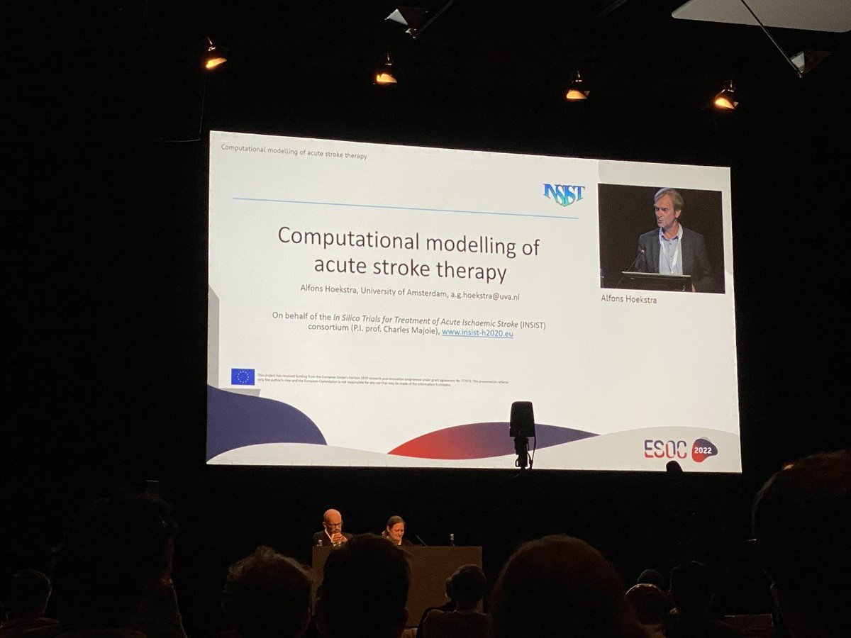 Great presentation by Alfons Hoekstra at ESOC 2022!!!
#INSIST #H2020