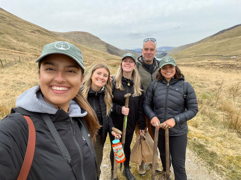 BordersForest's tweet photo. Thank you to the team from One Tree Planted who came to Talla &amp; Gameshope last week to help us plant trees. 
OTP help fund our tree planting at T &amp; G so it was great to show them what we are doing.

@onetreeplanted https://t.co/Zxj27HENRR