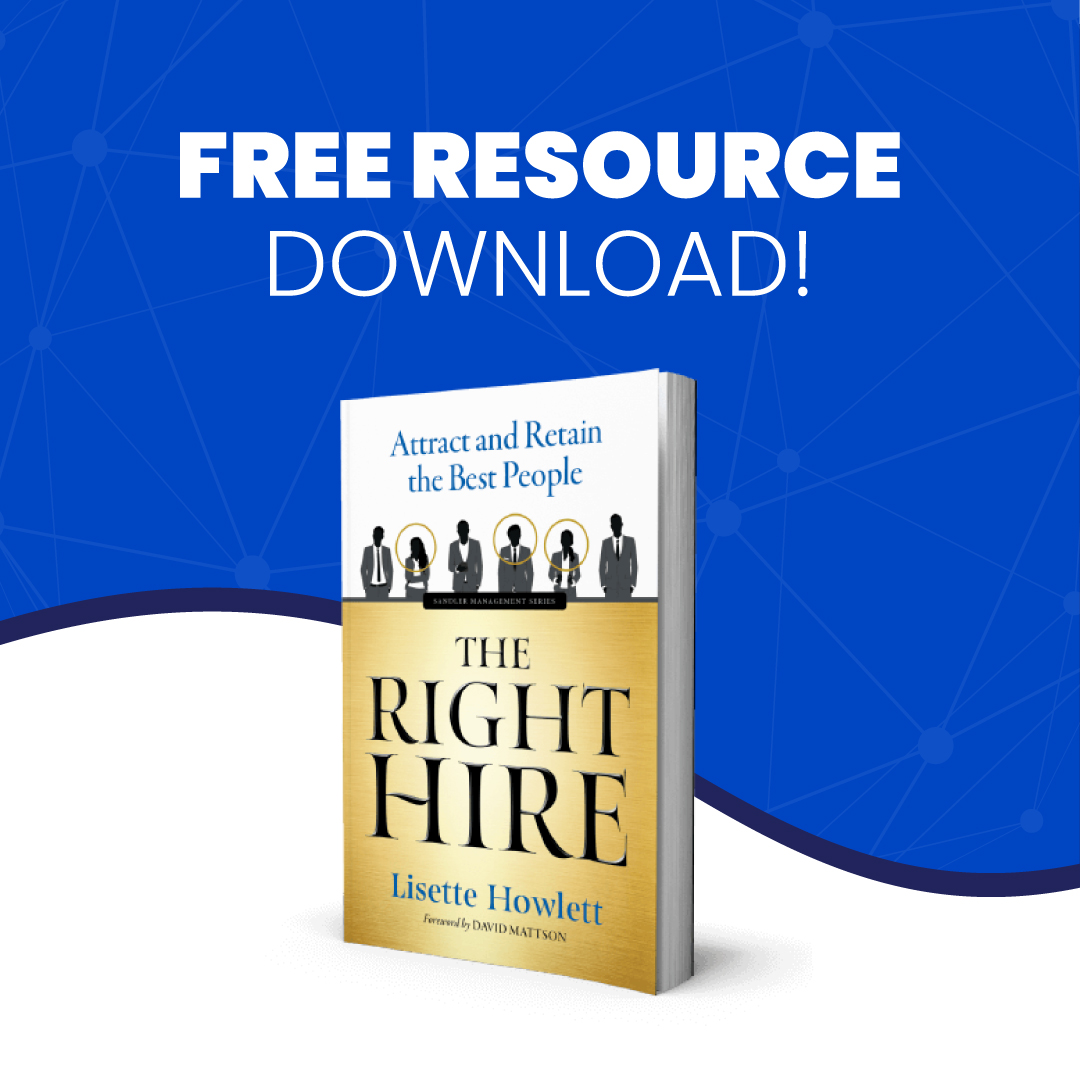 A bad hire can cost a company up to 10x the person’s annual salary. “The Right Hire” offers a clear 7-step process for #recruitment &amp; #retention. Grab your free sample chapter today: effectivesales.sandler.com/resources/sand…