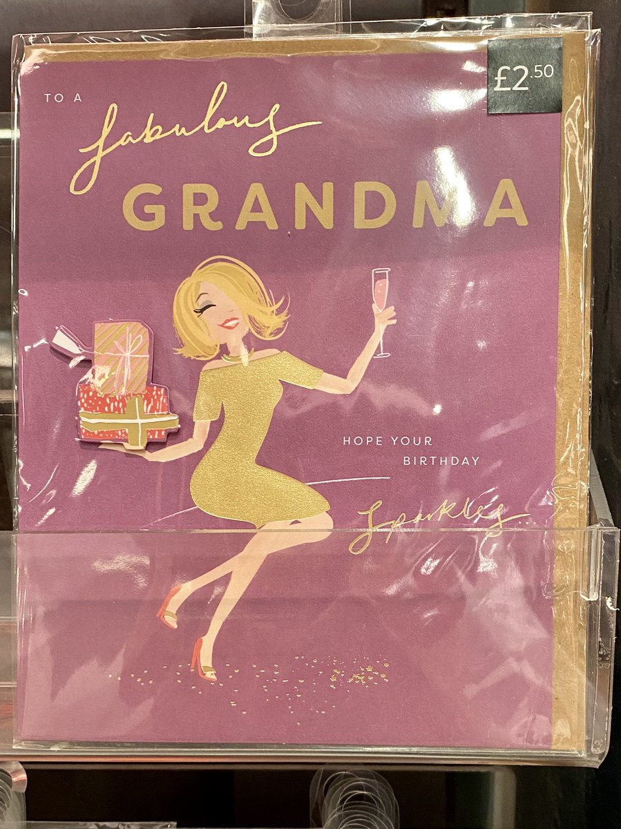 TobyWoody's tweet photo. Two examples today of how older people are performing and viewed
1. Willie Nelson, 89 years old, still producing cracking albums @BHarrisCountry #ABeautifulTime
2. Grandma card in @marksandspencer - no longer viewed as sitting in a rocking chair … but having a good time 👍 https://t.co/ltWrQZRRLA