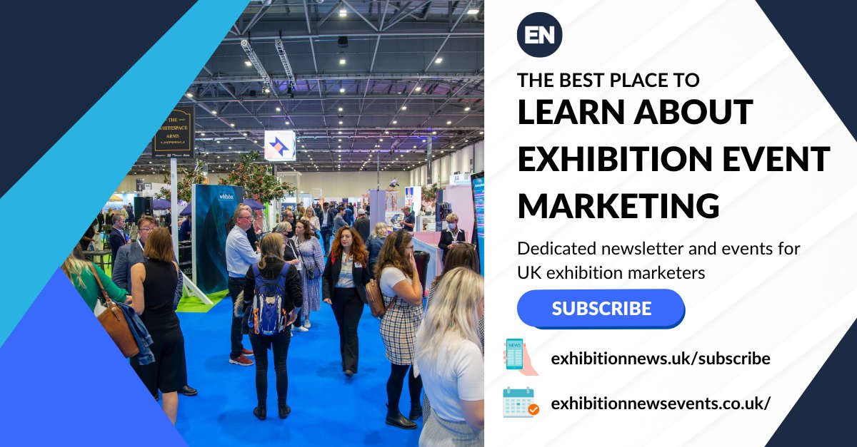 ExhibitionNews's tweet photo. 📣Sign up for the launch of our newest and most exclusive exhibition marketing newsletter: https://t.co/mocVbX3w8p
#marketing #eventmarketing #events #eventprofs #exhibitions #exhibitionindustry #exhibitionevents #tradeshows https://t.co/oyqxhNgxc1