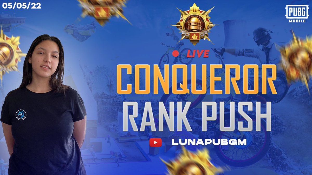 lunapubgm's tweet photo. ROAD TO 3k subscribers on YouTube ! 
🔴 LIVE NOW - SQUADS rank push

#ACEPACK #PUBGMOBILE #PUBGMVIP #PUBGM https://t.co/gJp4J8A1Gu
