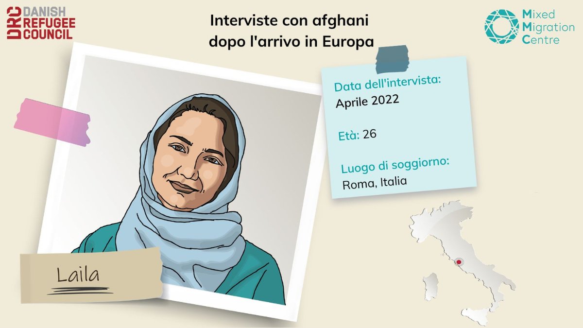 Mixed_Migration's tweet photo. “É vero che qui stiamo vivendo una vita dignitosa, ma io ancora mi sento afghana. Quel paese, l'Afghanistan, ha un posto speciale nel mio cuore e persino adesso sto cercando di ottenere un'educazione non solo per me stessa, ma anche per il mio paese (...)” https://t.co/Dl9dy9UyVa https://t.co/lep6WPKdQB