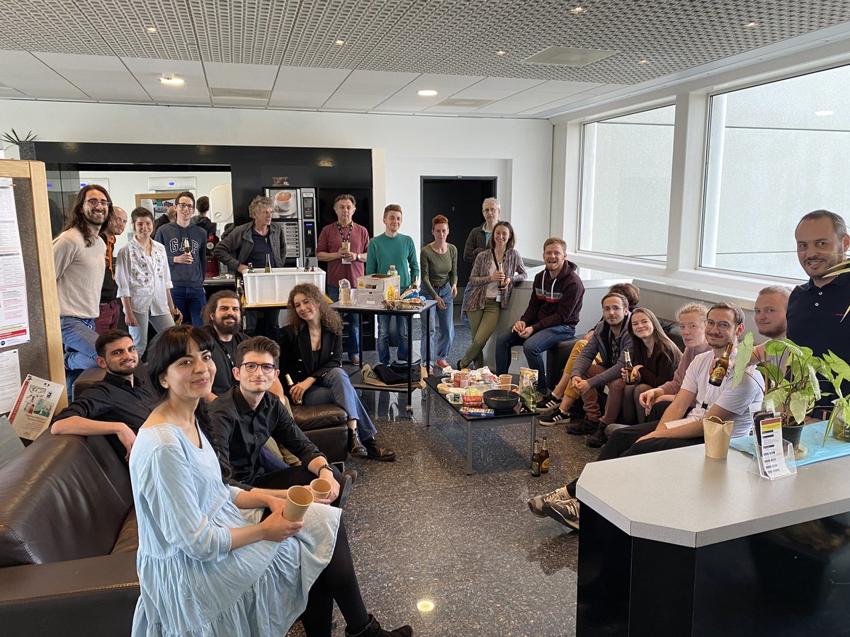 LaszloTora's tweet photo. We just said goodbye to Dr. Kenny S. with a nice farewell party. We wish him all the best for his new incoming job experience. https://t.co/P51c7zBZsf