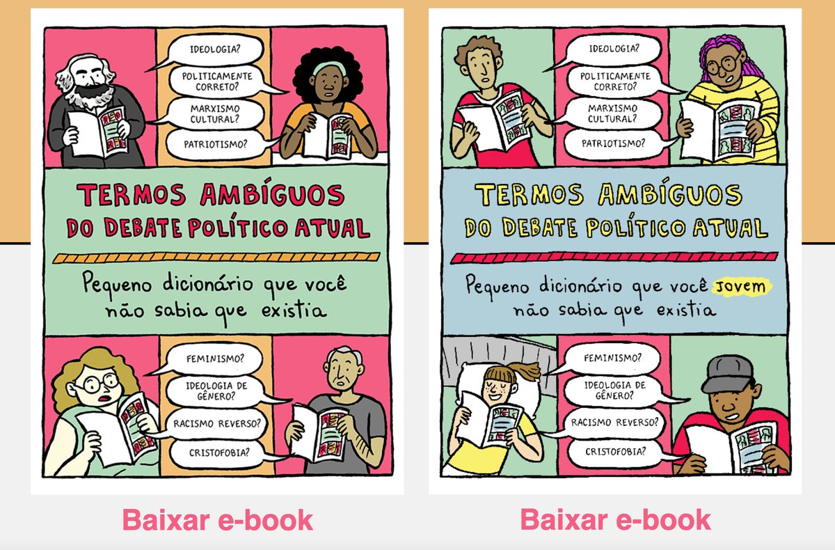 E-BOOKS DISPONÍVEIS!
 
São duas versões: uma destinada a pessoas no Ensino Médio e outra ao público geral. Escolha a sua e explore à vontade!
 
Acesse: sxpolitics.org/pequenodiciona…