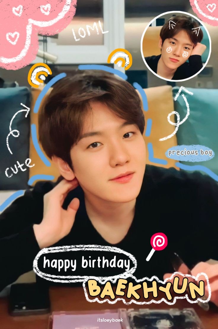 itsloeybaek's tweet photo. Happy birthday Baekhyun 🤍 i hope you always healthy, given happiness every time. I wish him more success in his career. Best wishes for you Baekhyun. Love You, 사랑한다 🙆🏻‍♀️💗

#터래기야_큥생일축하해_보내줘
#해피큥데이 
#HappyBaekhyunDay
#31LightRaysUponBaekhyun 
@B_hundred_Hyun https://t.co/yvnYcrCsVw